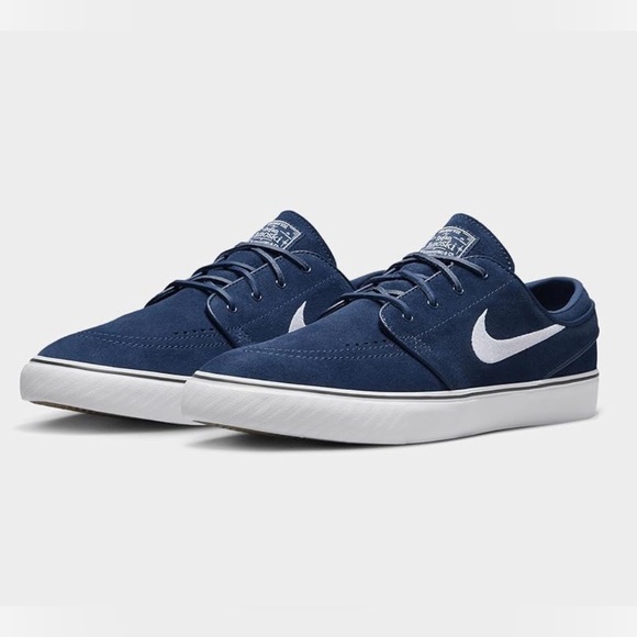 Nike Men’s SB Zoom Janoski OG+ Skate Shoe Sneaker Navy & White Size 12